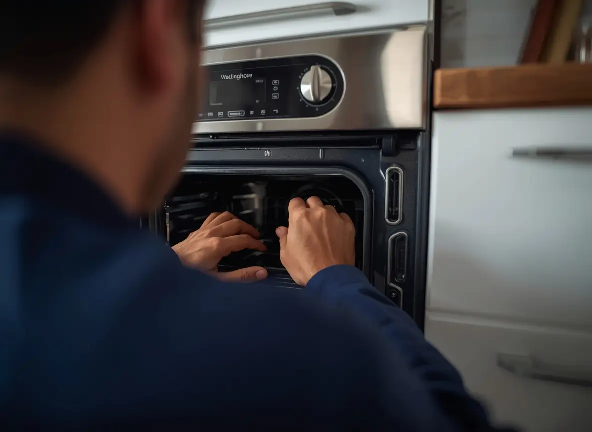 فحص وصيانة فرن وستنجهاوس بواسطة فني متخصص