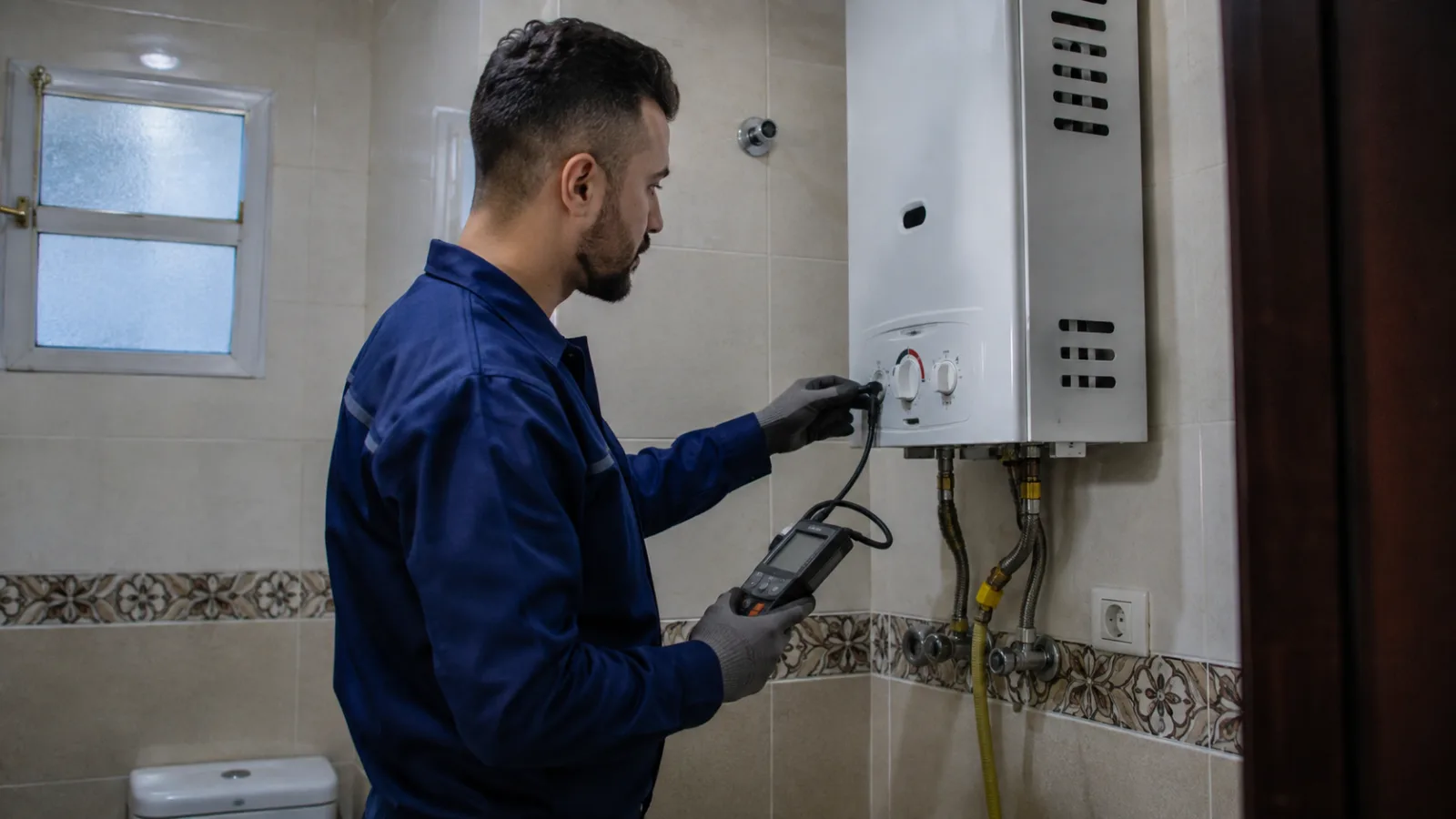 رائحة غاز من سخان المصانع الحربية — اعمل إيه فوراً؟