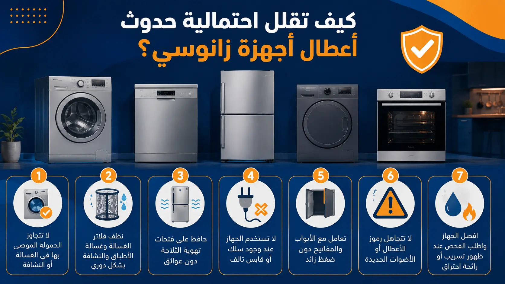 اعطال اجهزة زانوسي
